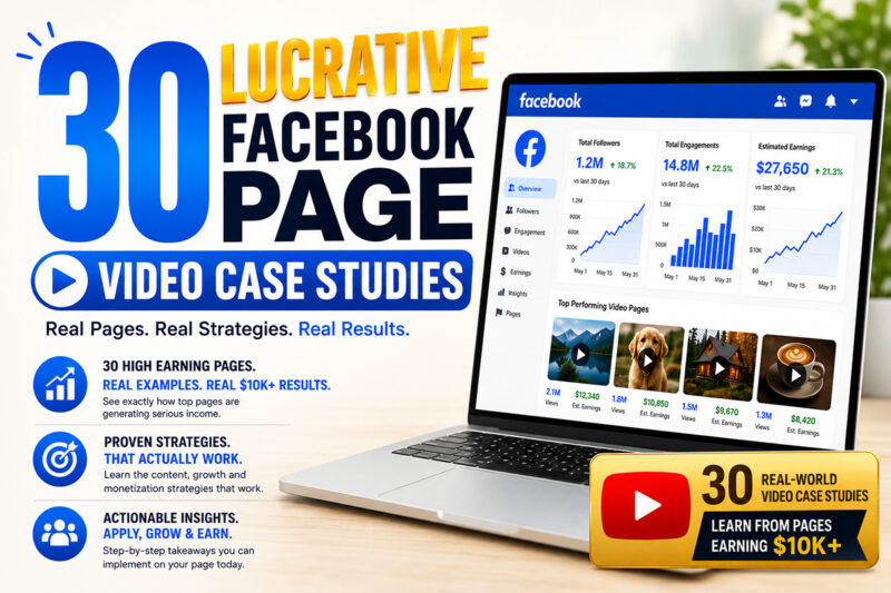 30 Lucrative Facebook Page Case Studies