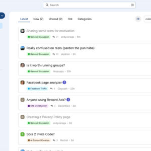 The Facebook Monetiztion Mastermind Community: 1 Year Access