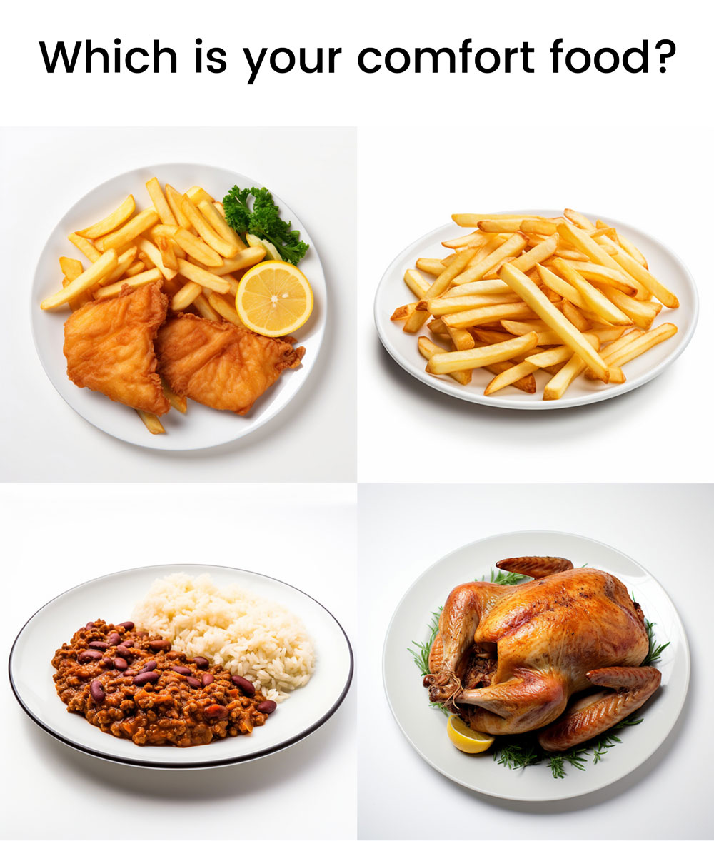 Which is your comfort food?