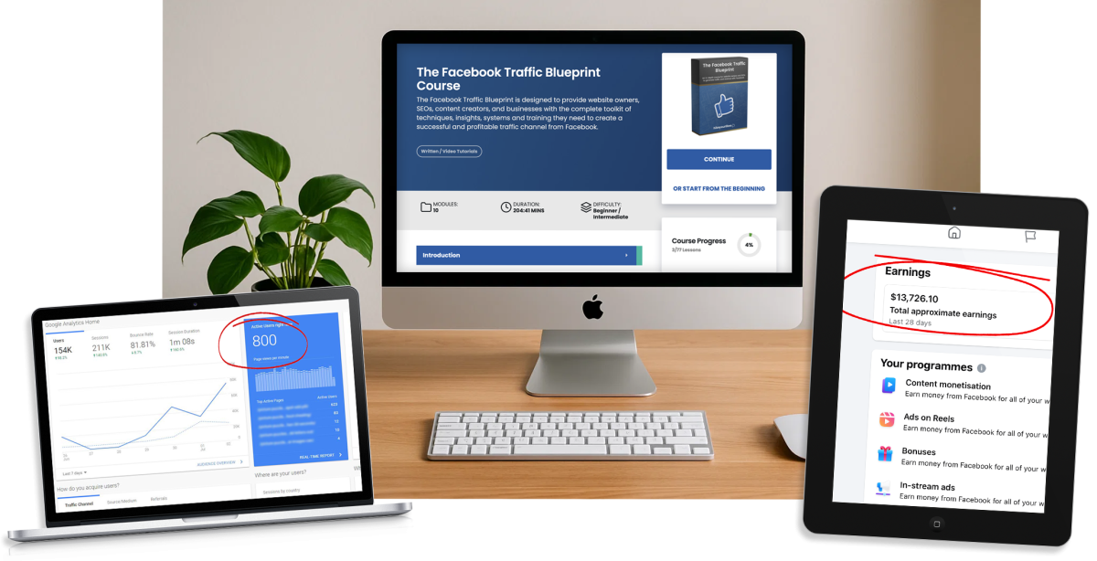 The Facebook Traffic Blueprint Course
