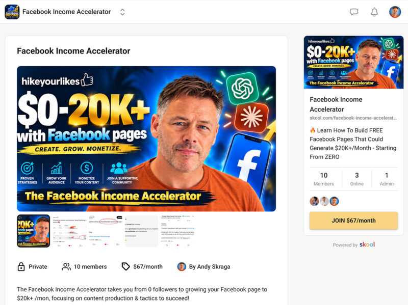 The Facebook Income Accelerator