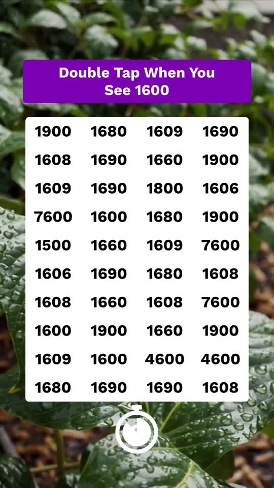 Find The Number Quiz screenshot