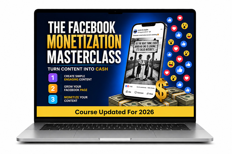 The Facebook Monetization Masterclass