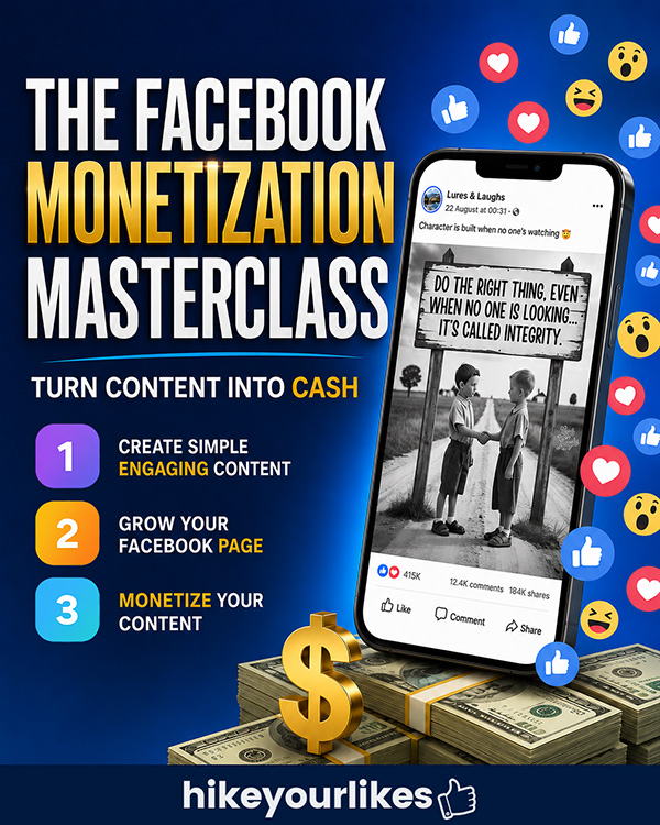 The Facebook Monetization Masterclass